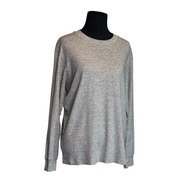 Uniqlo gray long sleeves tee size Medium - Picture 10 of 12